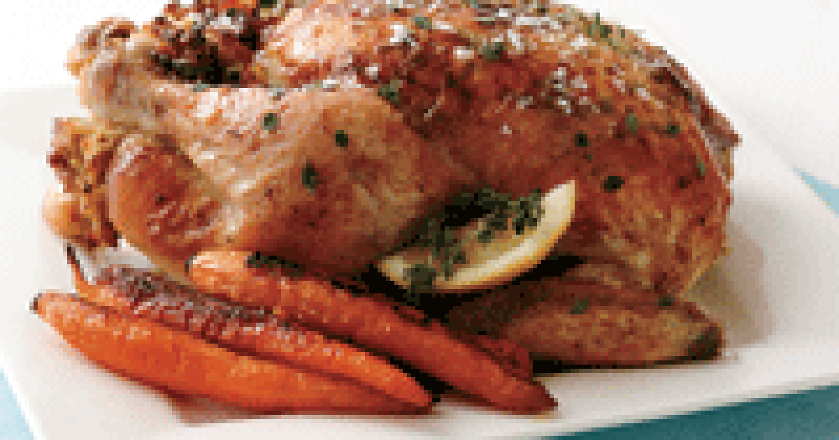 Lemon thyme roast chicken - 9Kitchen