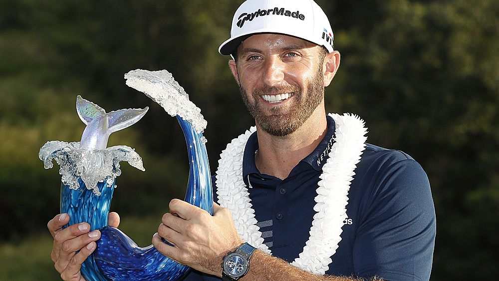 Dustin Johnson claims eight-shot PGA win at Tournament of Champions
