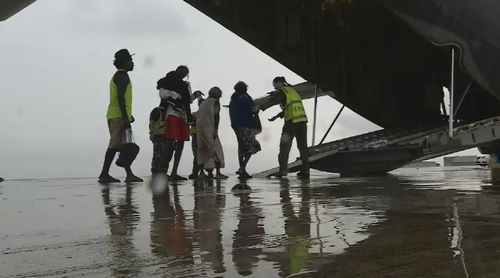 Evacuations have been in place for remote communities affected by Tropical Cyclone Trevor's destruction.