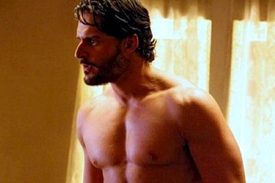 <B>The werewolf:</B> In <I>True Blood</I>'s third season, telepathic heroine Sookie Stackhouse (Anna Paquin) encounters werewolf Alcide Herveaux (Joe Manganiello), whose muscles and body heat she's drawn to after months of dating a cold-blooded vampire.<br/><br/><B>Scare factor:</B> While many of <I>True Blood</I>'s werewolves are downright psychotic, Alcide ain't one of them. The most terrifying thing about this strapping wolf is his penchant for flannelette.