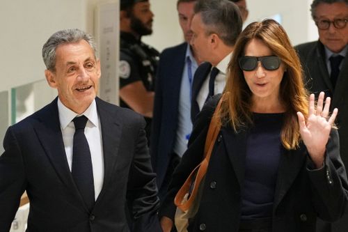 Former French President Nicolas Sarkozy, Carla Bruni