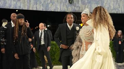 Blue Ivy ignores requests to take sunglasses off on the Met Gala red carpet Jay Z Beyonce 2026