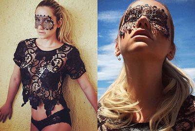 Kesha left little to the imagination, posting scantily-clad snaps to social media.