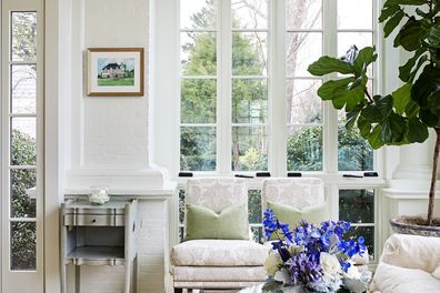 WASHINGTON, DC  - FEBRUARY 25: Interiors of the Vice President's newly remodeled residence in Washington, DC.  Photo by Stacy Zarin Goldberg for The Washington Post