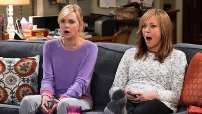 Anna Faris and Alison Janney in Mom.