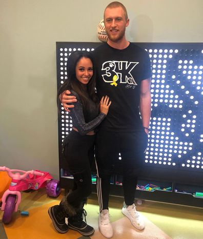 Vanessa Morgan gives birth to baby with Michael Kopech