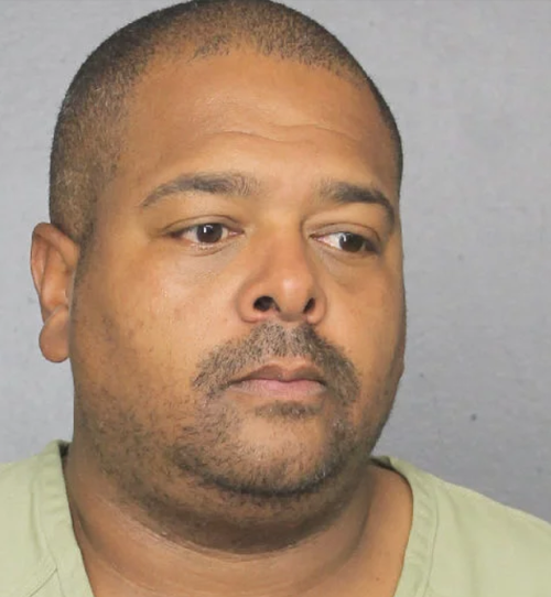 Sean Simpson was charged with failing to safely store a firearm.(Broward County Sheriff's Office)