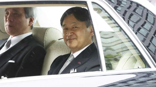 Crown Prince Naruhito will take the throne tomorrow.