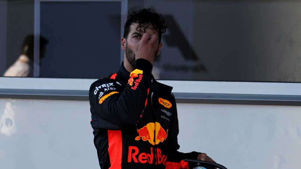 Daniel Ricciardo. (AAP)