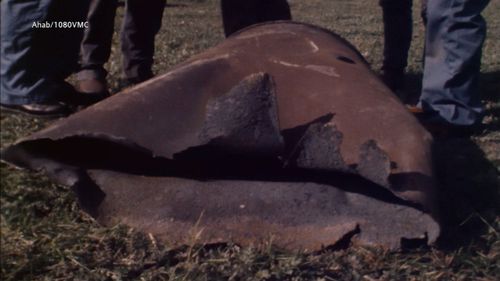 The tank wasn’t seen again for 14 years, until it was finally found by a couple flying in light aircraft over their regional farm property. 