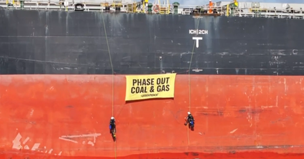 Dozens arrested in Port of Newcastle climate change protest