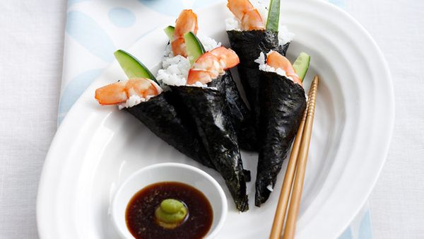 Sushi hand rolls