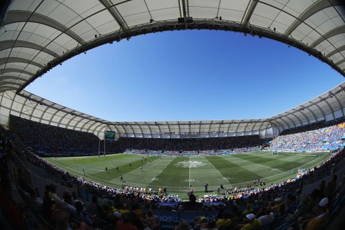 Blue skies and plenty of sunshine at the finals today. (Getty) 