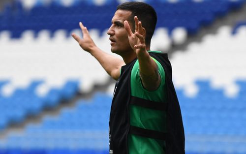 Tim Cahill could provide a spark for the Aussies. (AAP)