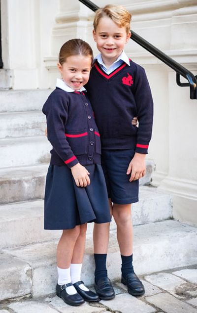 Princess Charlotte's first day of school, September 2019