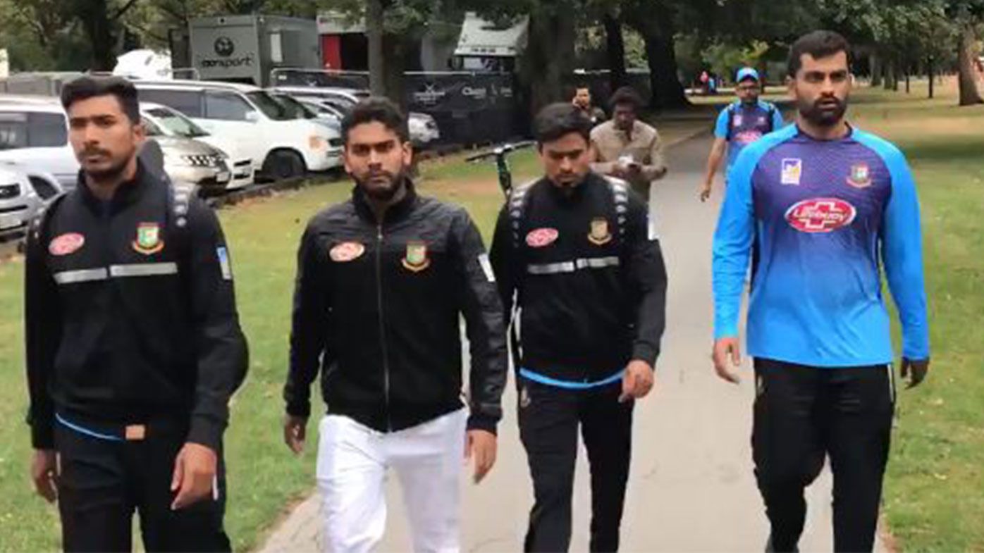 Bangladesh cricket team forced to flee Christchurch mosque after shooting incident