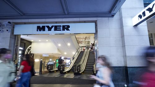 A Myer store.