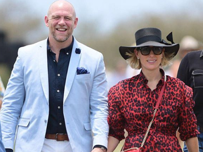 Zara and Mike Tindall at charity event for bushfire victims in Queensland