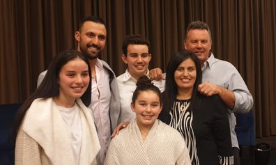 MAFS participant and testicular cancer survivor Nicolas Jovanovic visited the NSW teen.