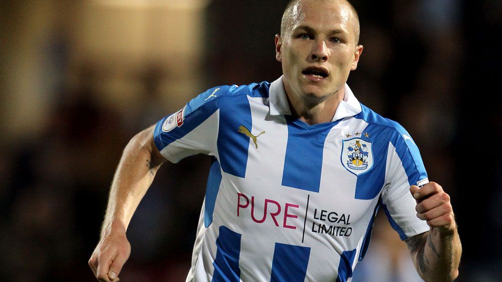 Aaron Mooy in action for Huddersfield Town. (AAP)