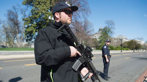 DC Police Department say there is no active threat to the public. (AAP)