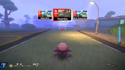 This isn't Mario Kart. Each machine in Air Riders handles wildly differently from the next.