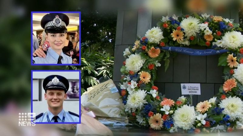 Tributes for fallen police officers | Nine.com.au
