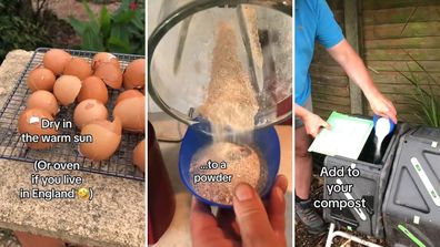 Gardener Simon Akeroyd shares an eggshell fertiliser hack