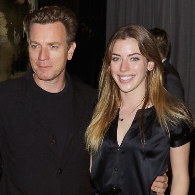 Ewan McGregor and daughter Clara attend The Cinema Society with Ketel One and Robb Report host a screening of Sony Pictures Classics' "Miles Ahead" after party at The Blond at 11 Howard Hotel on March 23, 2016 in New York City.