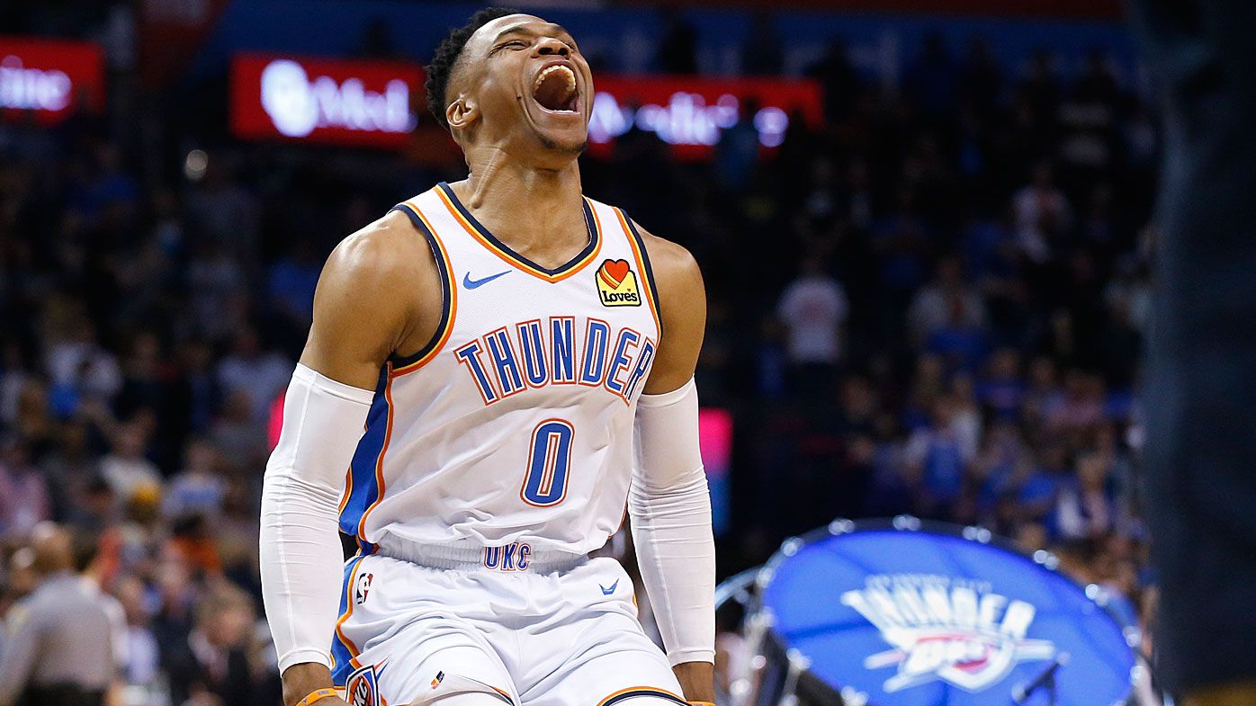 Russell Westbrook matches Wilt Chamberlain NBA record, Basketball, Oklahoma  City Thunder, LA Lakers