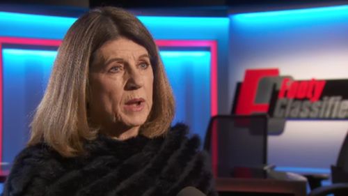 Caroline Wilson spoke out about the scandal this afternoon. (9NEWS)