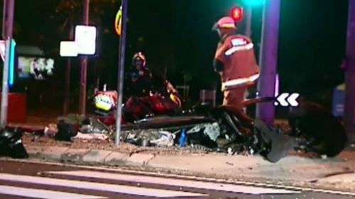 Police are investigating whether excessive speed was involved. (9NEWS)
