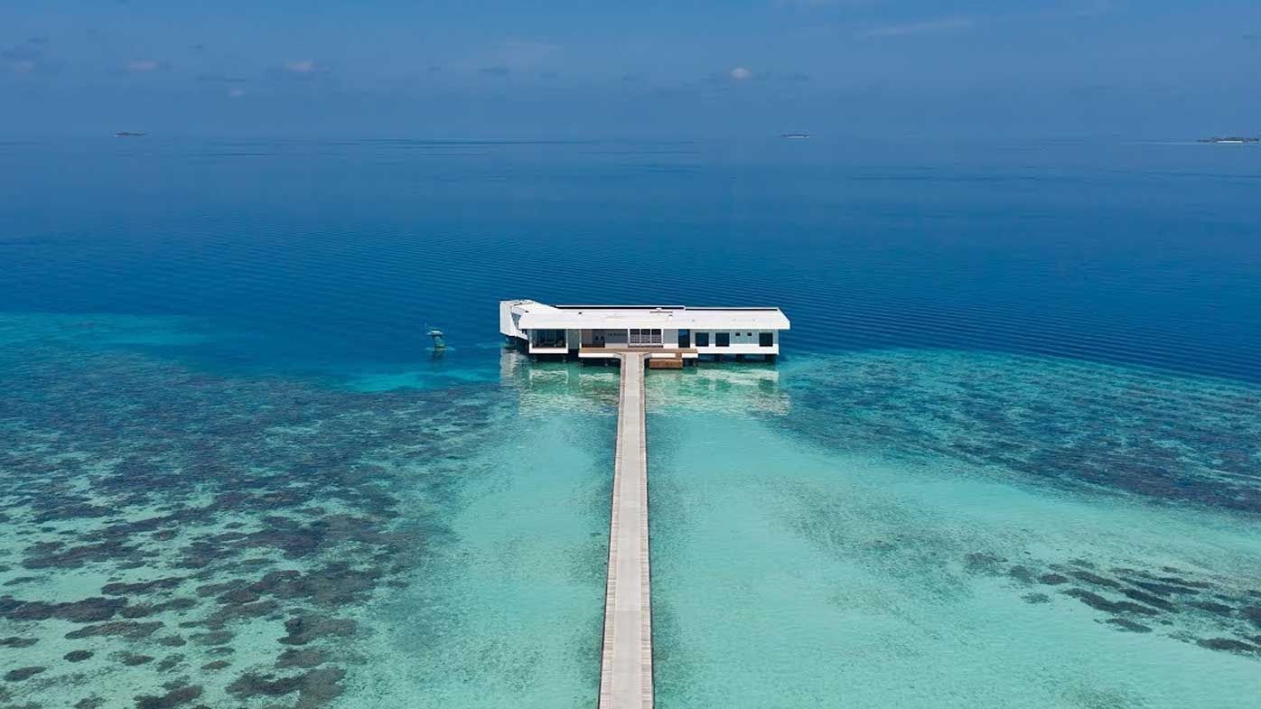 Underwater hotel The Muraka