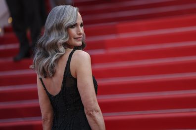 Andie MacDowell at the premiere of the film 'The Old Oak' at the 76th international film festival, May 26, 2023. 