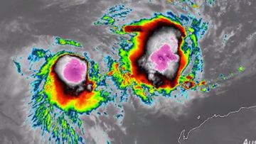 Two tropical storms develop off the WA coast.
