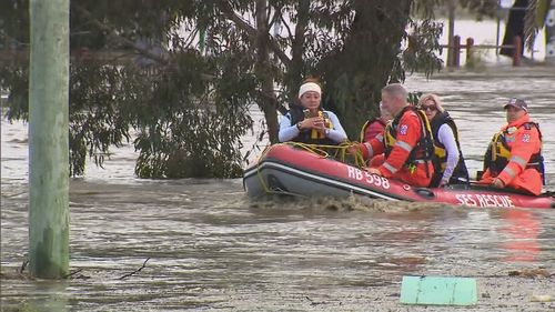 Flooding in Maribyrnong, Victoria