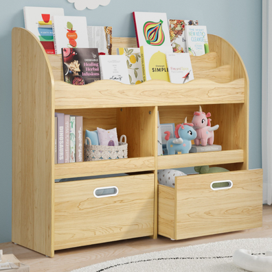 Living Fusion Kids' Deia Bookcase with Storage