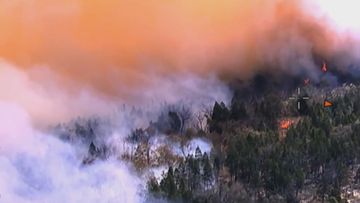 Bushfires in NSW, October 31, 2023.
