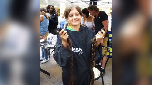 Rahim donated the hair to The Little Princess Trust which makes wigs for children with cancer. (Facebook)