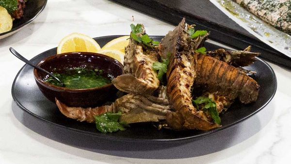 Hayden Quinn's Family Food Fight Moreton Bay bugs