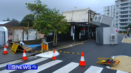 Wild weather smashes Queensland's south-east