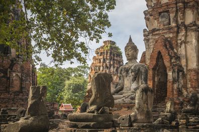 best places to visit in thailand - Asia, Ayuthaya, Thailand, Wat Yai Chai Mongkhon, Ancient