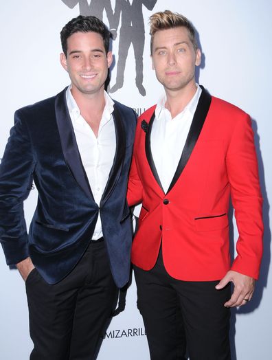 Lance Bass and husband Michael Turchin 