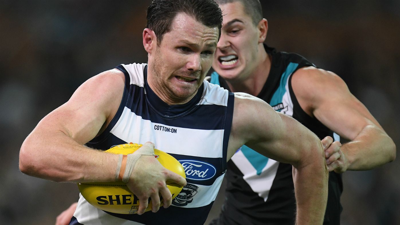 Courageous Geelong hand Port Adelaide second consecutive loss