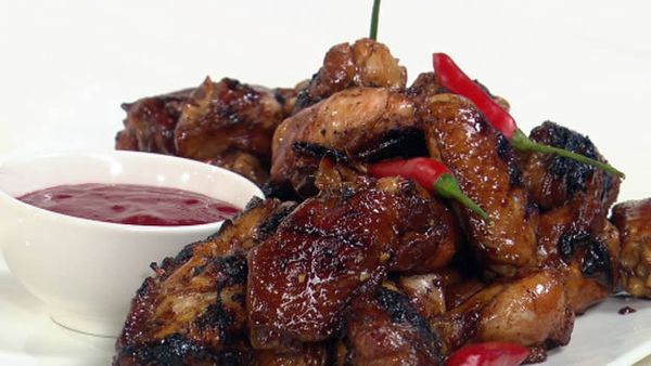 Marinated chicken wings