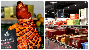 Christmas has arrived in supermarkets across the country