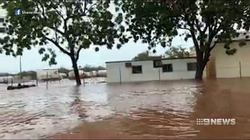 Broome is on track for its wettest year on record. (9NEWS)