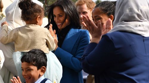 Meghan impressed the group by speaking without note for five minutes.