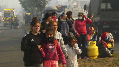 Some 200 people were evacuated from their homes as a precaution. (AAP)