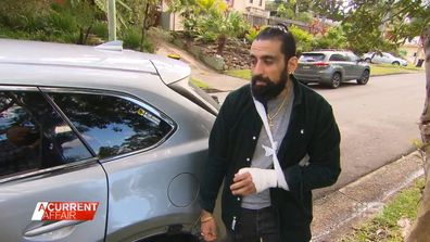 George works for Rideshare company, Ola, in Sydney and was attacked at work.